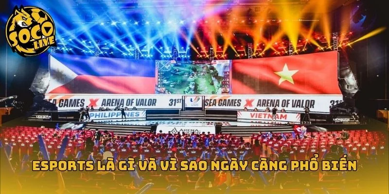 Esports thu hút cộng đồng game thủ toàn cầu